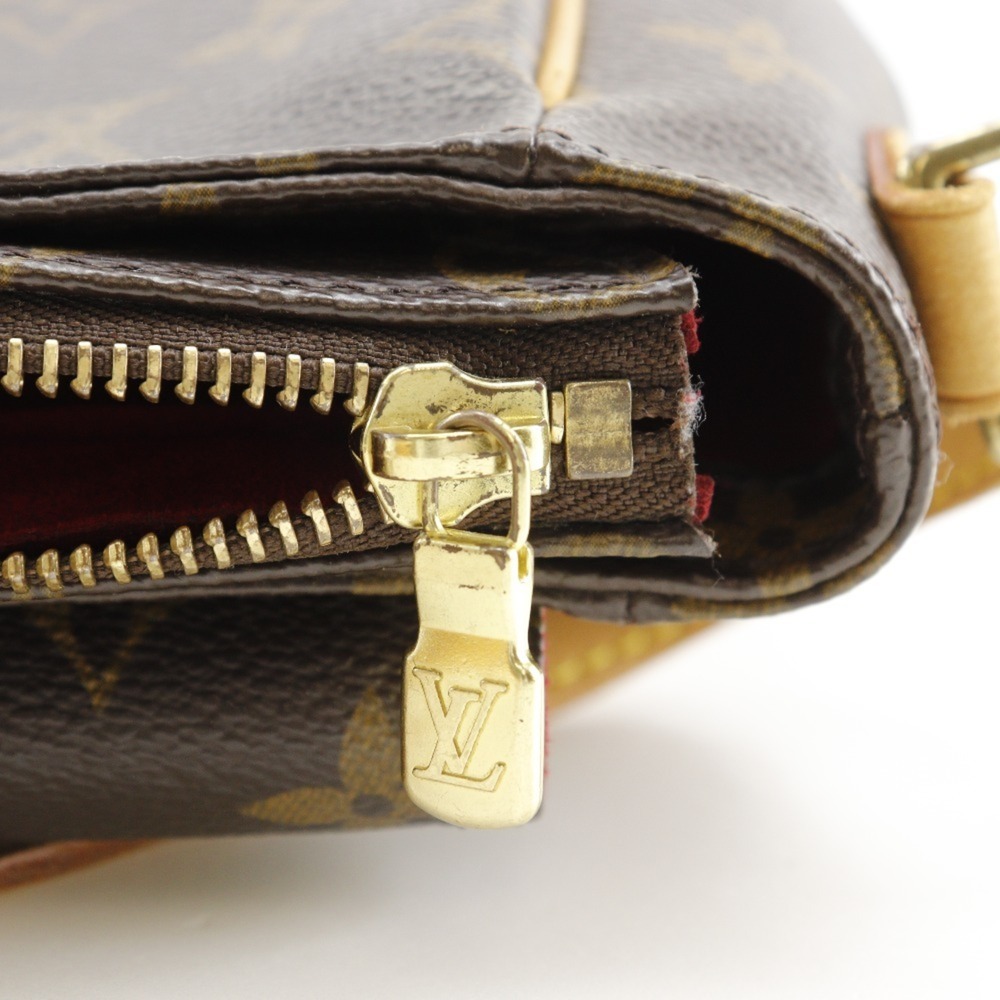 LOUIS VUITTON Brown Monogram Canvas Shoulder Bag - Picture 12 of 14